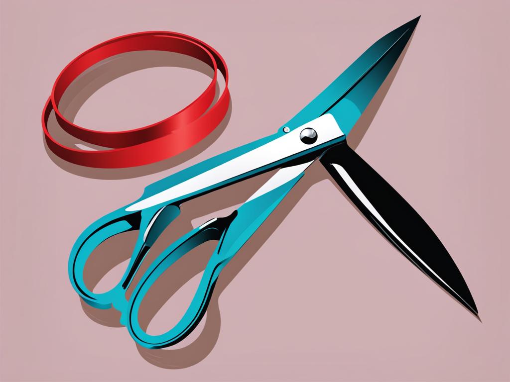 scissors clipart - precision scissors, poised to snip, a trusty companion in creativity 