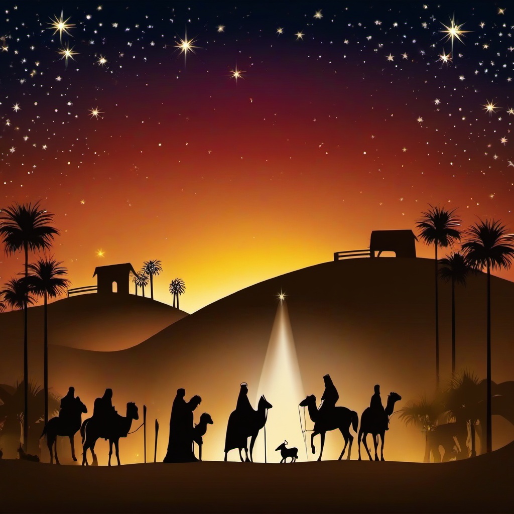 Christmas Background Wallpaper - nativity pageant backdrop  