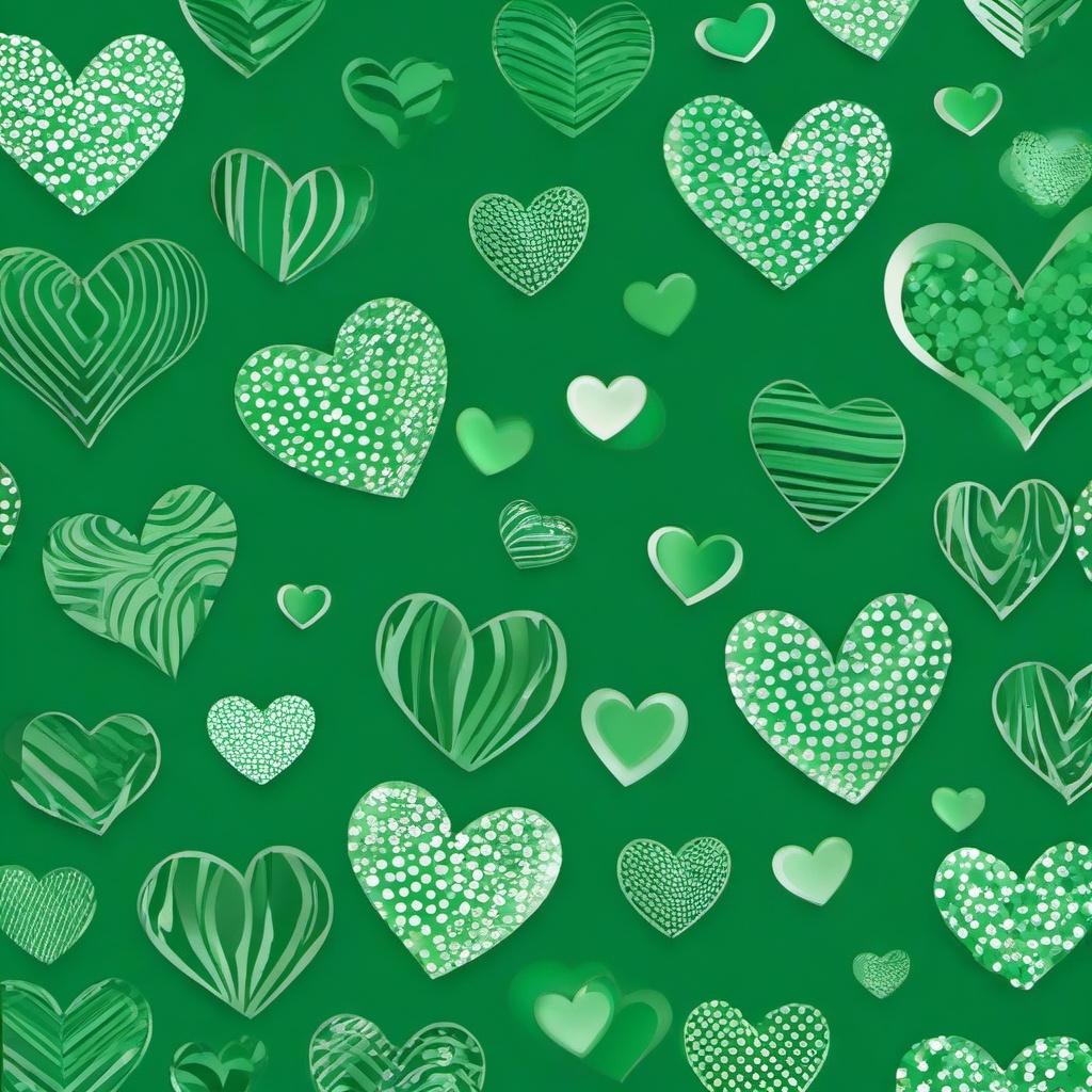 Heart Background Wallpaper - green aesthetic wallpaper heart  