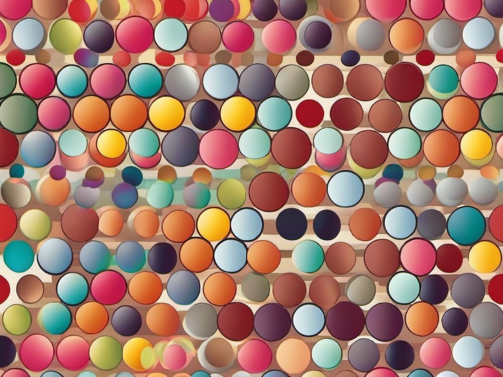 Rainbow Dots Wallpaper  