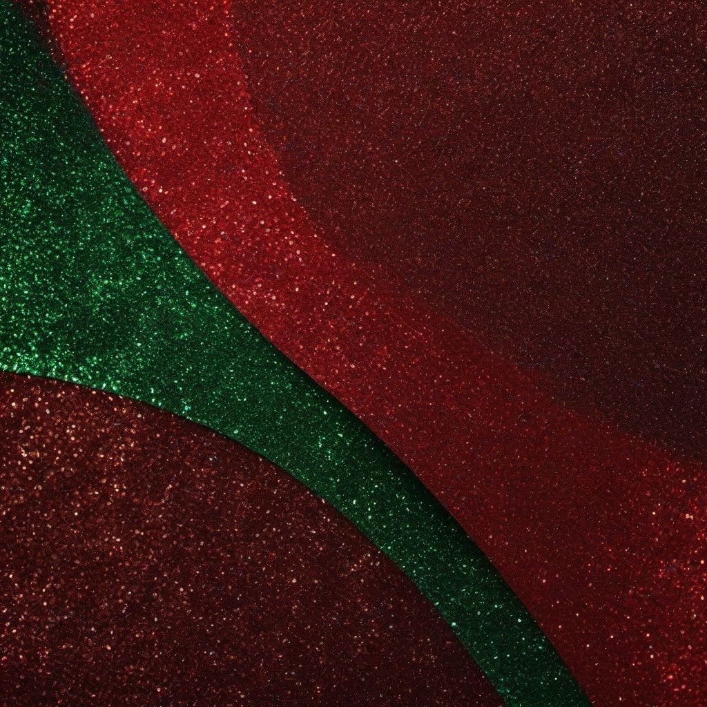 Glitter background - red and green glitter background  