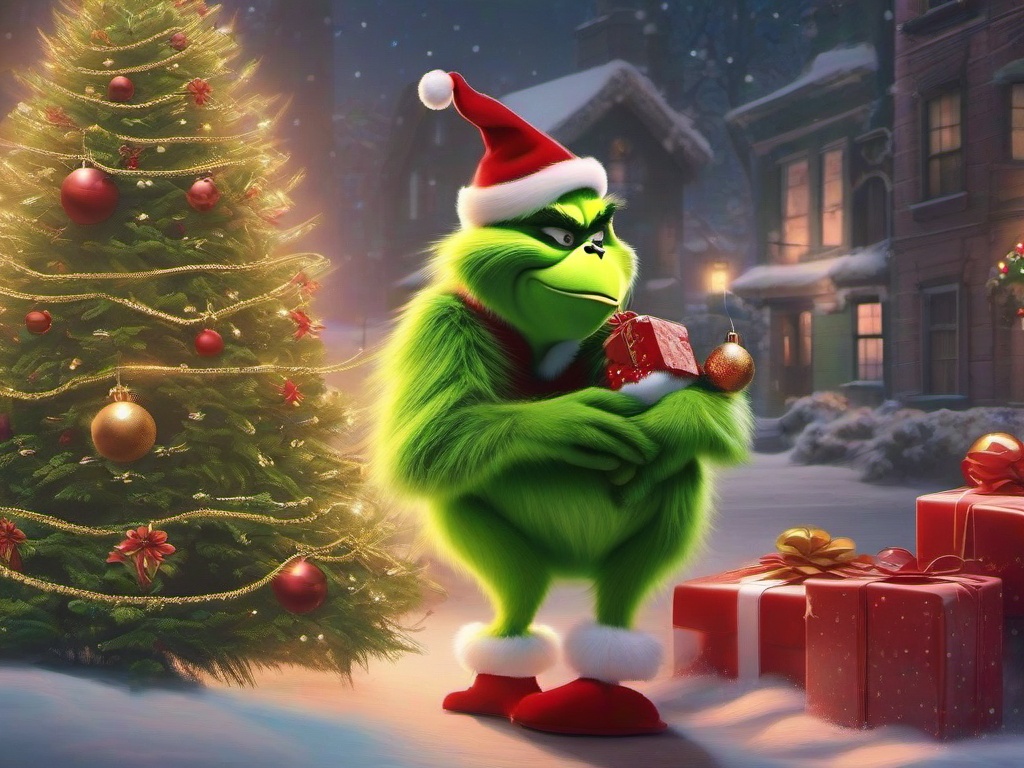 Christmas Wallpaper Aesthetic Grinch  