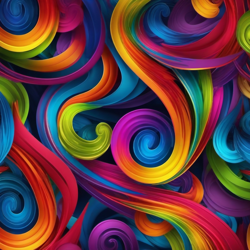 Rainbow Background Wallpaper - colourful swirl background  