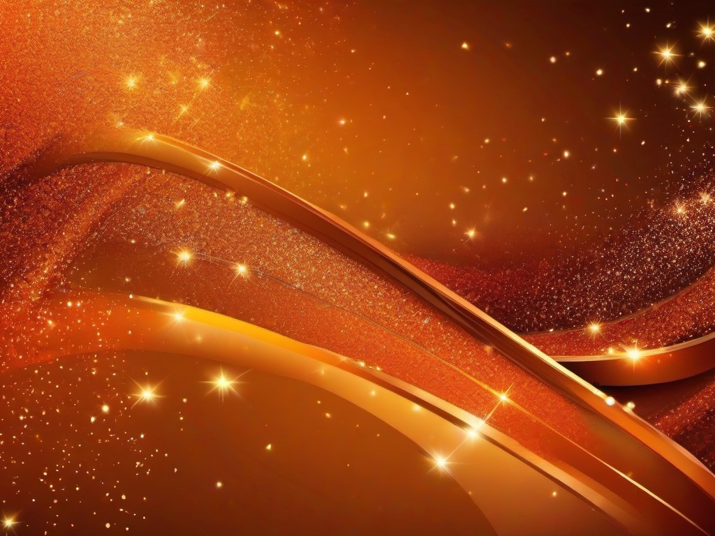 Orange Glitter Background Hd  