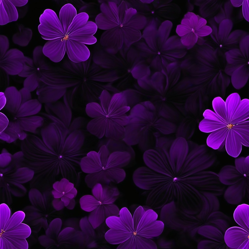 Purple Background Wallpaper - black background with purple flowers  