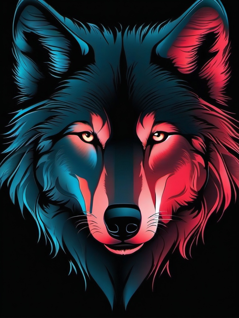 Wolf In The Dark Wallpaper  ,mobile iphone background wallpaper