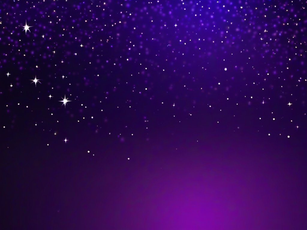 Starry Purple Background  