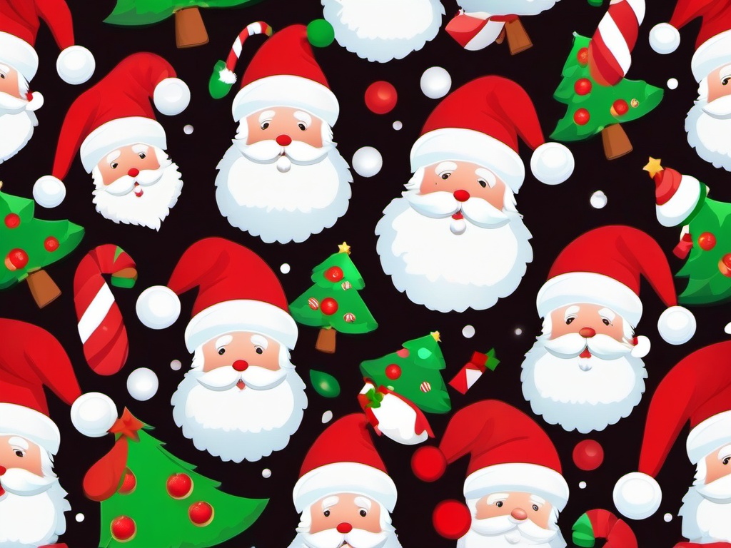 Santa Christmas Background  