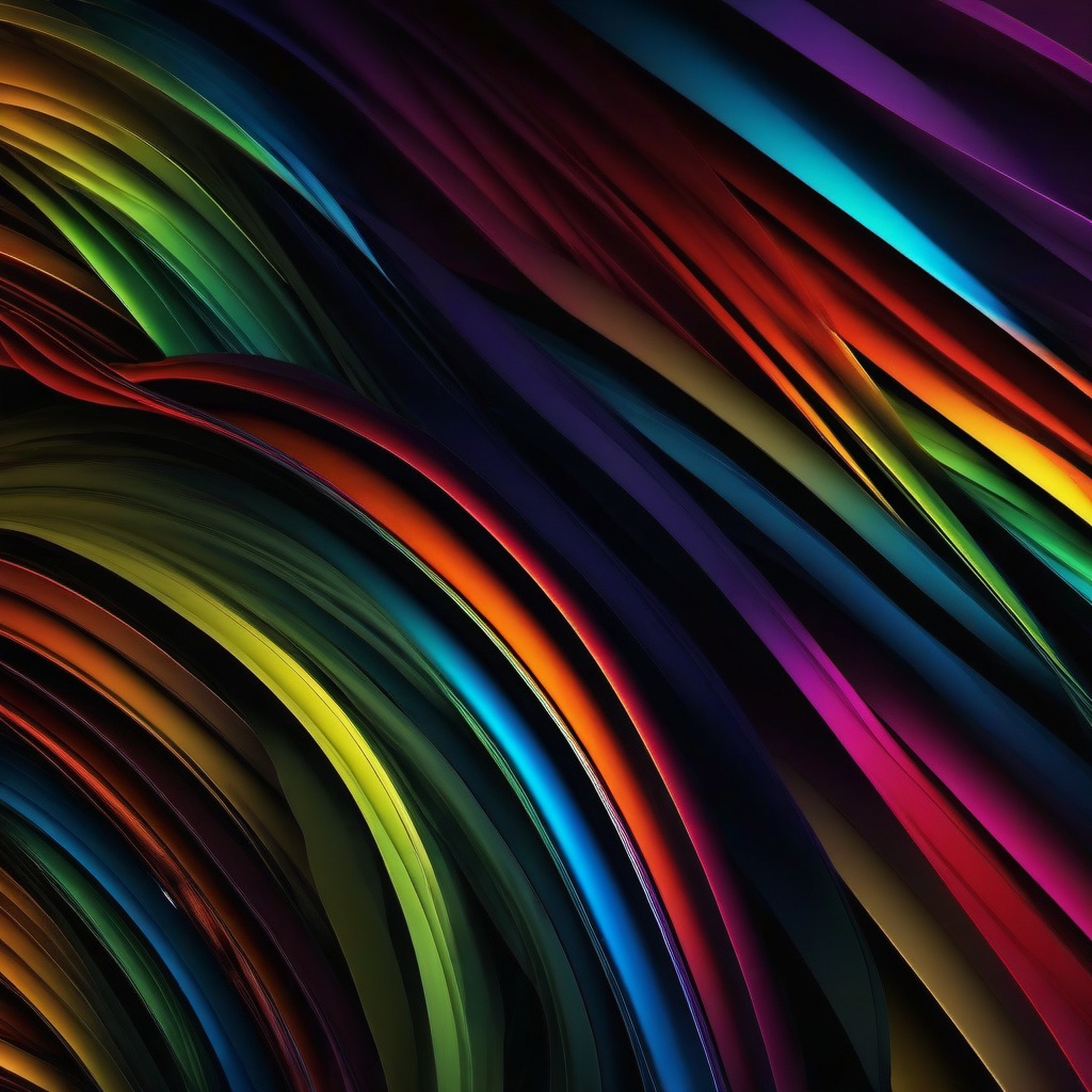 Rainbow Dark Wallpaper  ,desktop background wallpaper