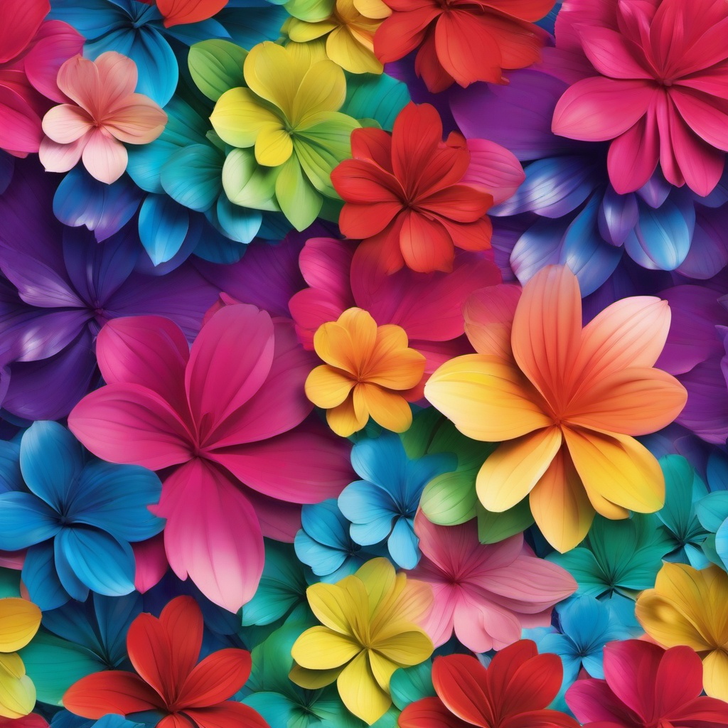 Rainbow Background Wallpaper - flower wallpaper rainbow  