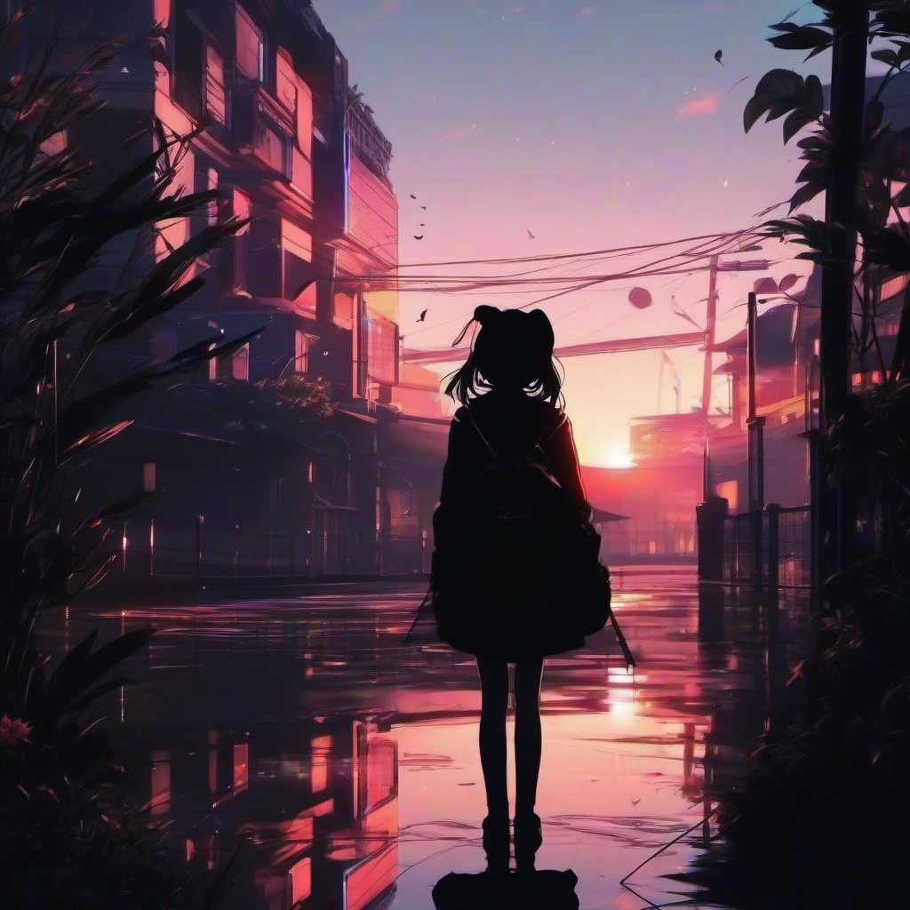 Aesthetic Anime Wallpaper Black  ,desktop background wallpaper