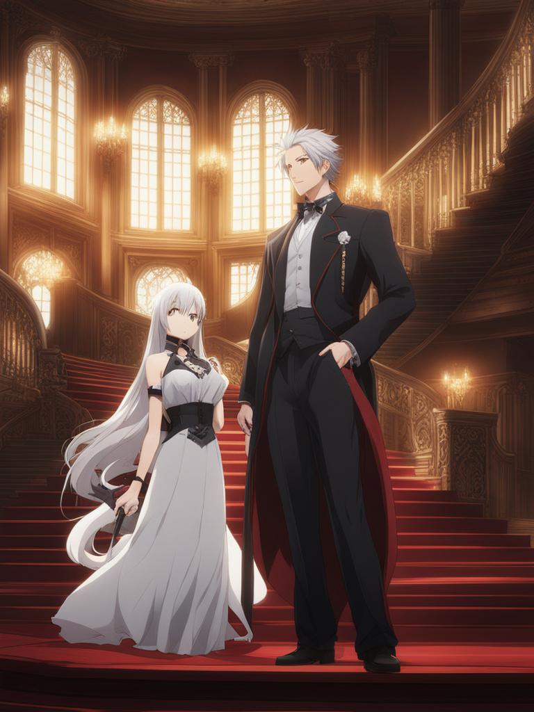 inu x boku ss unleashes supernatural abilities in a luxurious, mystical mansion. 