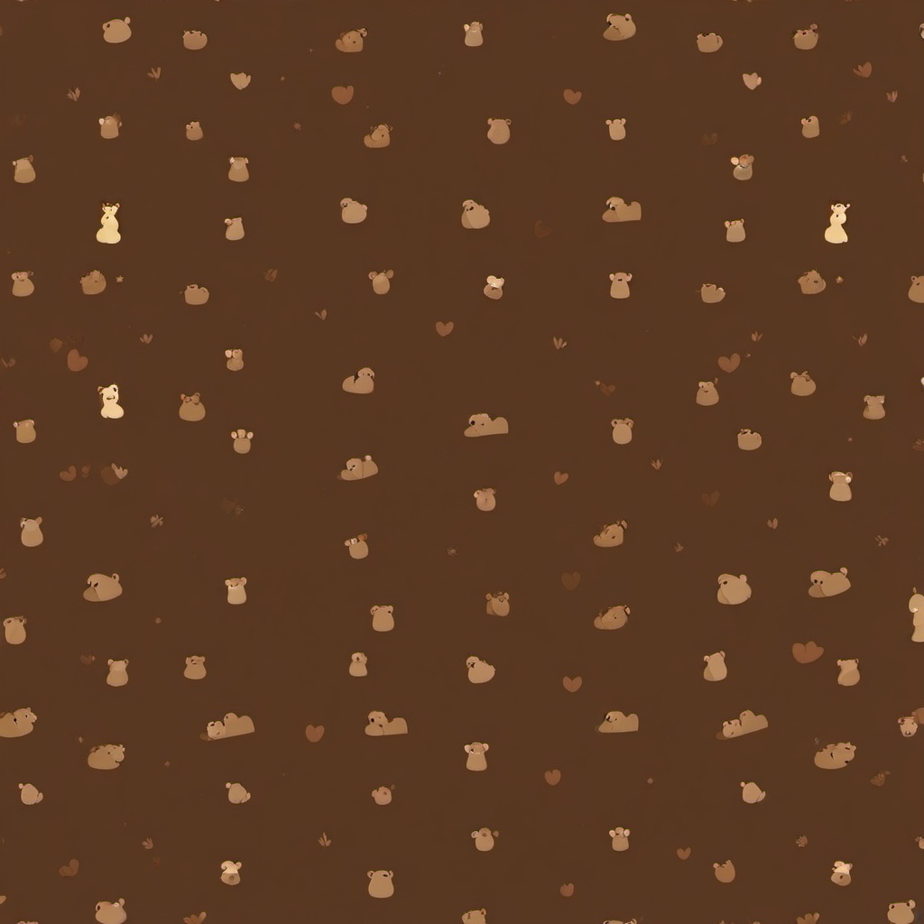 Brown Background Wallpaper - cute brown bear background  