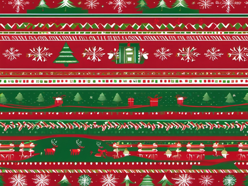 Christmas Wrapping Wallpaper  