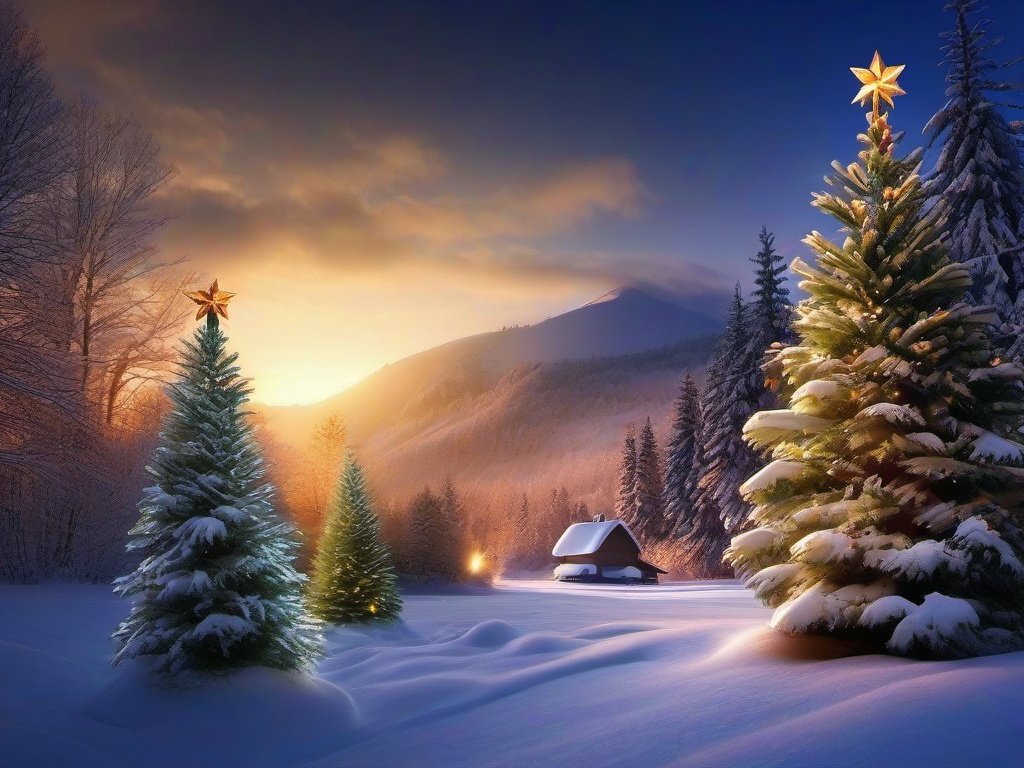 Christmas Nature Wallpaper  