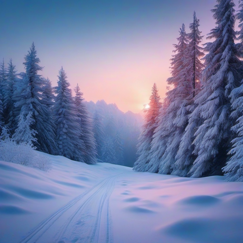 Snow Background Wallpaper - winter snow aesthetic wallpaper  