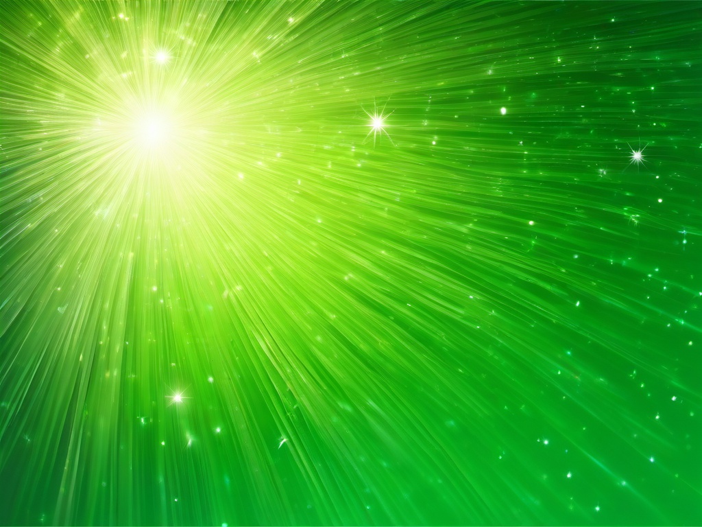 Light Green Sparkle Background  