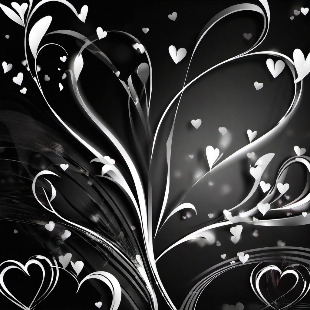 Heart Background Wallpaper - heart photo black background  