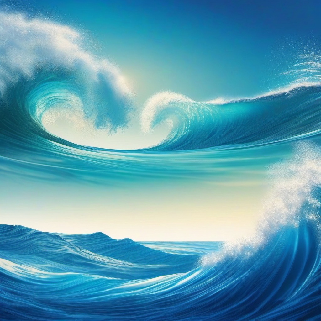 Ocean Background Wallpaper - blue ocean wave wallpaper  
