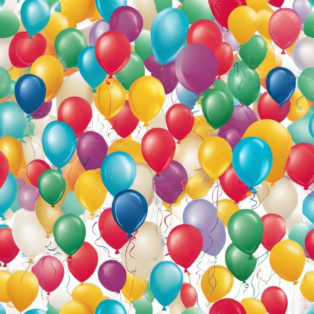 Congrats clipart - balloons released with congratulations written on them  color,minimalist,vector clipart