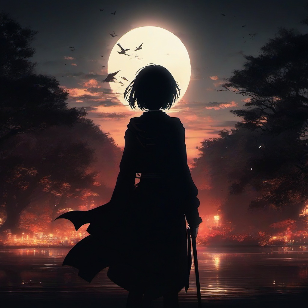 Dark Anime Wallpaper 4K For Laptop  ,desktop background wallpaper