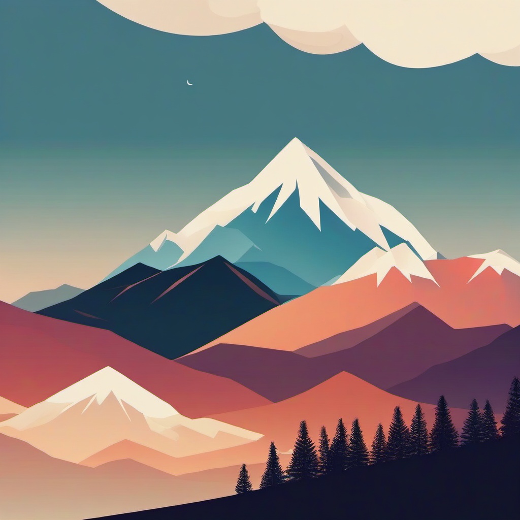 Mountain Background Wallpaper - mountain minimalist wallpaper  