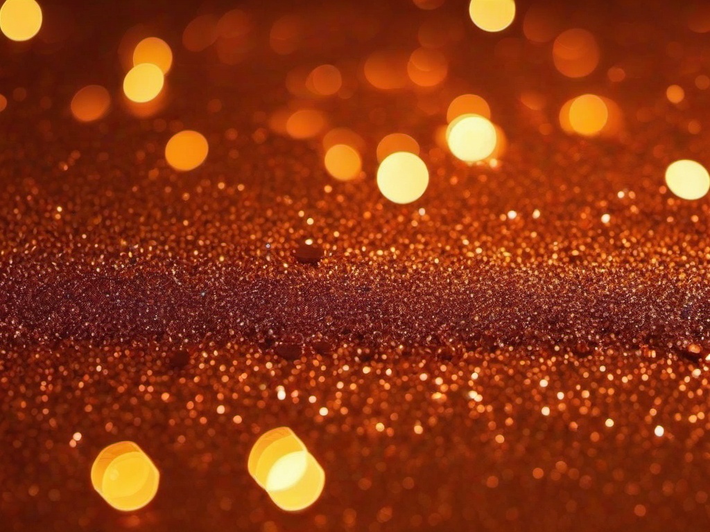 Glitter Orange Wallpaper  