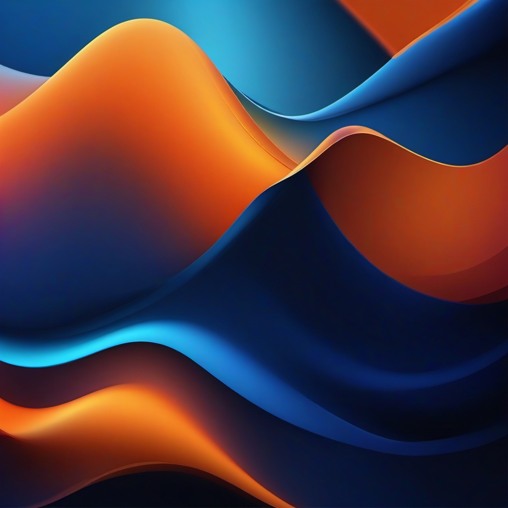 Gradient Background Wallpaper - blue orange gradient background  