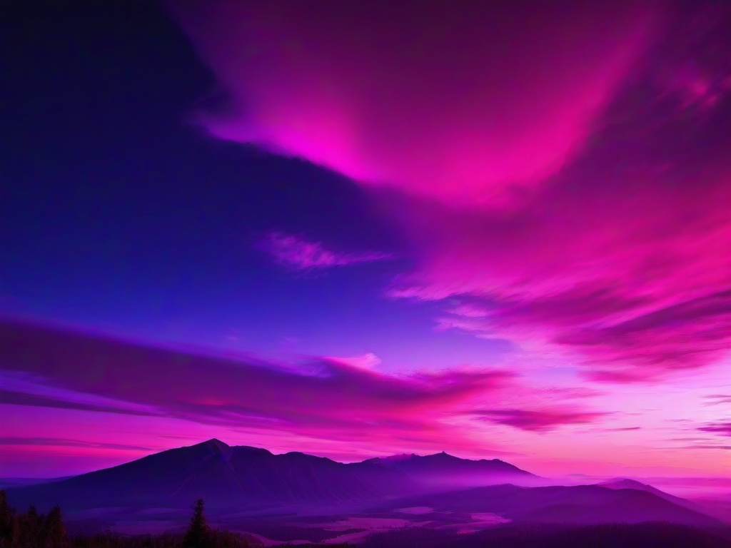 Pink And Purple Sky Wallpaper  ,desktop background wallpaper