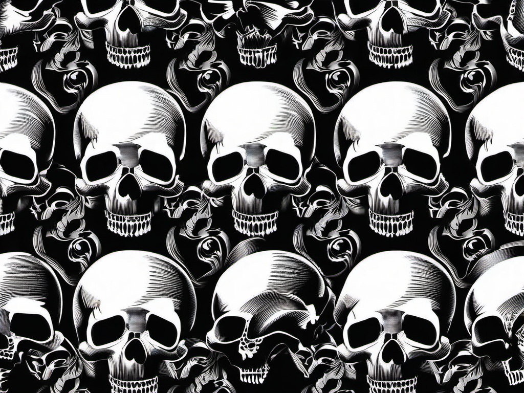 Skull Wallpaper Black  ,desktop background wallpaper