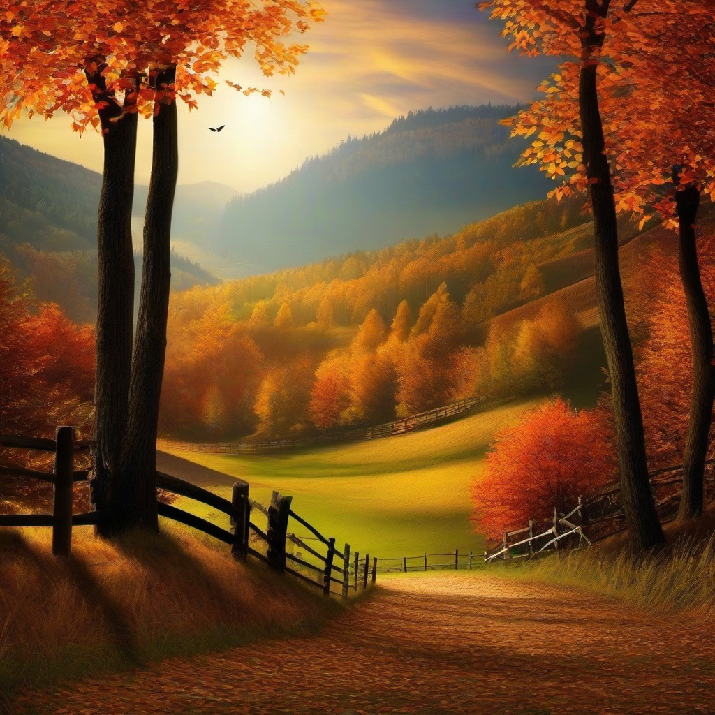 Fall Background Wallpaper - fall landscape background  