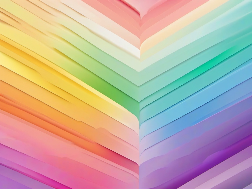 Rainbow Color Background Pastel  