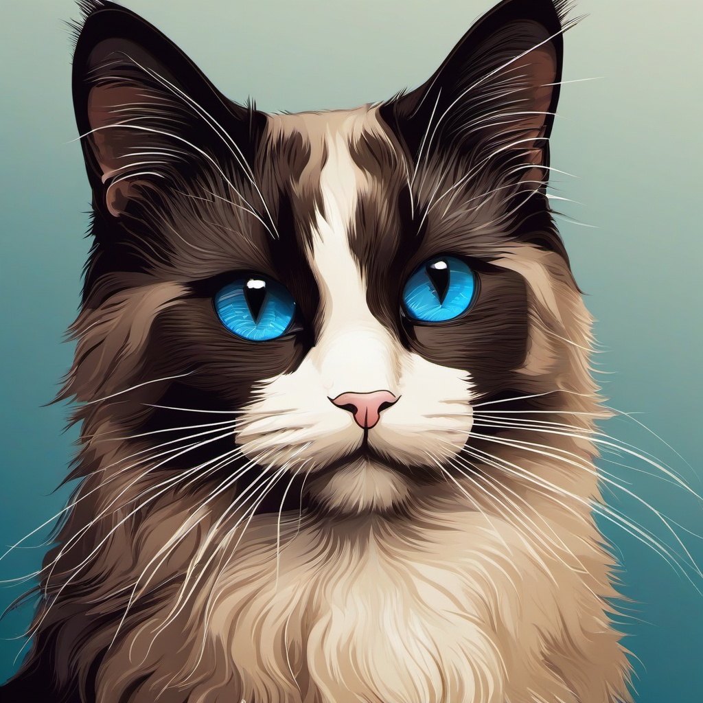 Cat Background Wallpaper - ragdoll background  