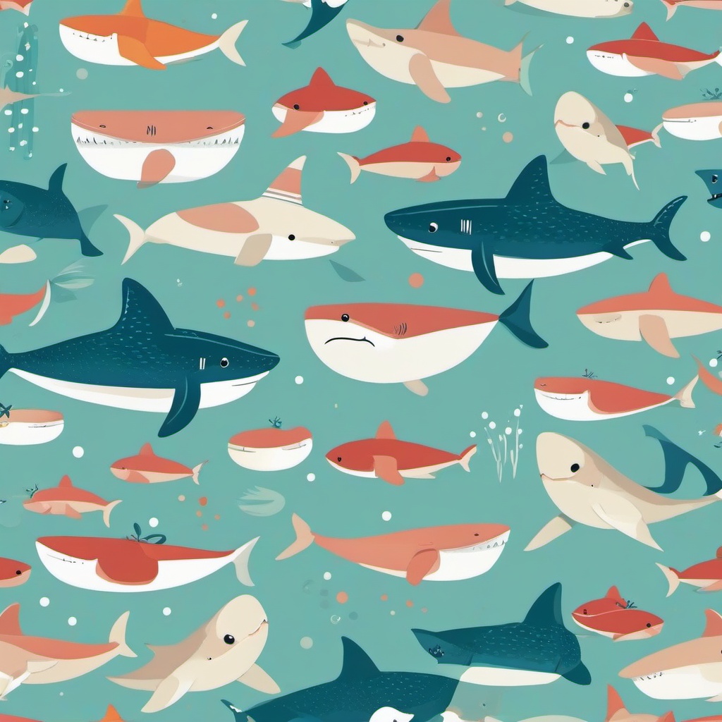 Cute Shark Wallpaper - Shark-themed cute wallpaper  ,background wallpaper