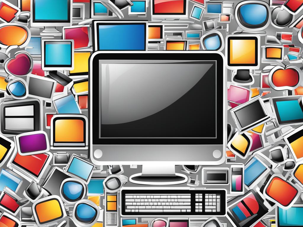 computer clipart transparent background - showcasing advanced tech. 