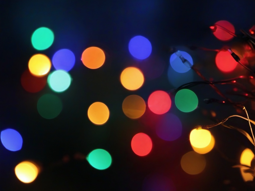 Christmas Lights Hd Wallpaper  