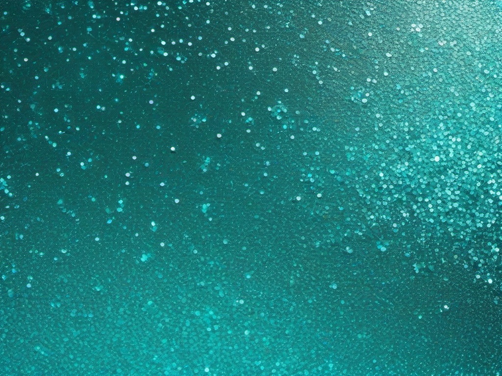 Turquoise Glitter Background  