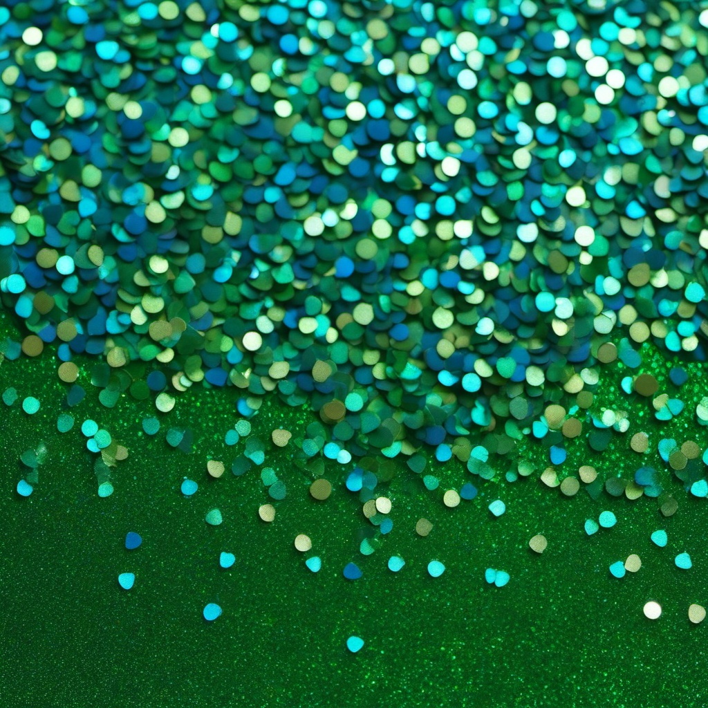 Glitter background - green and blue glitter background  