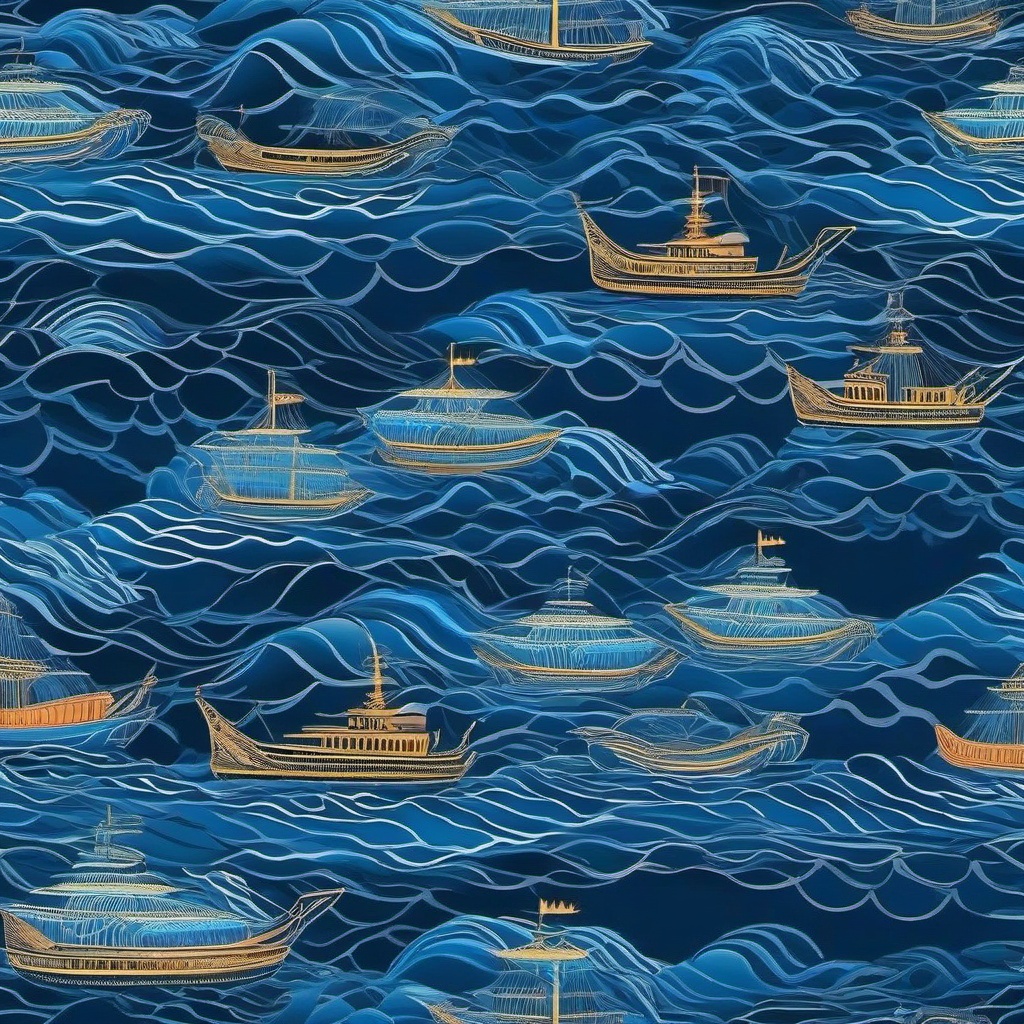 Blue Ocean Wallpapers Endless Beauty of the Deep Blue Sea and Ocean Life  intricate patterns, colors, wallpaper style