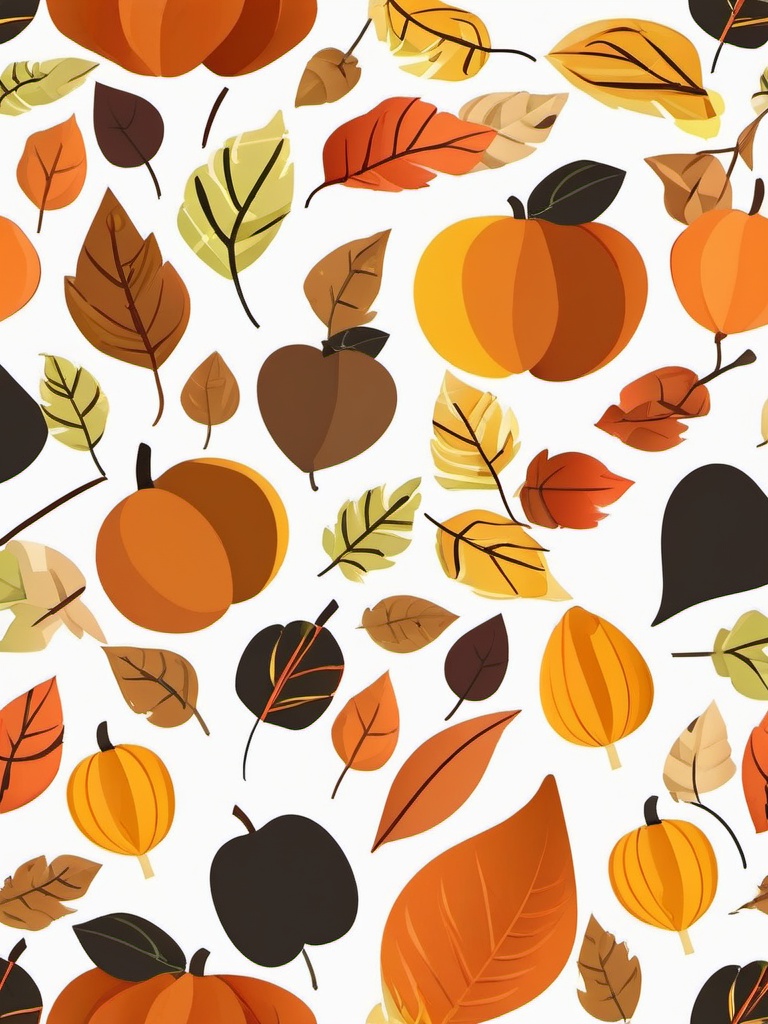 Fall Craft Projects clipart - Creative fall craft activities, ,vector color clipart,minimal