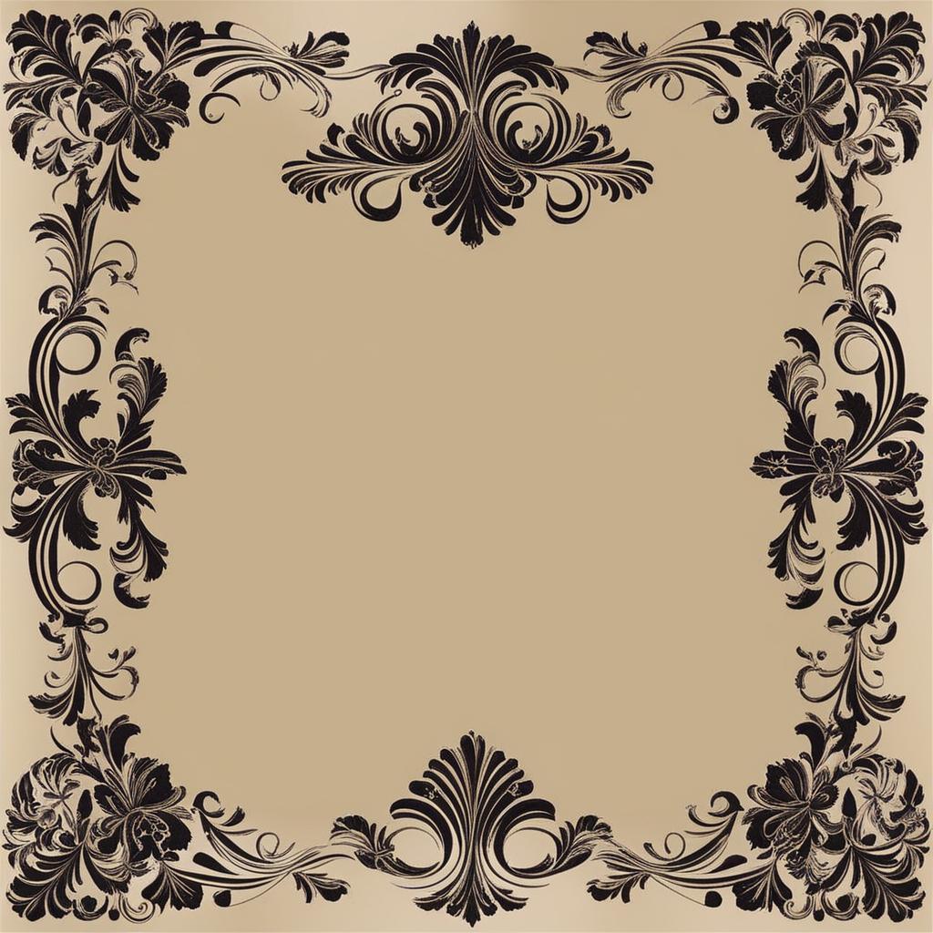 border clipart: elegant border framing precious memories. 