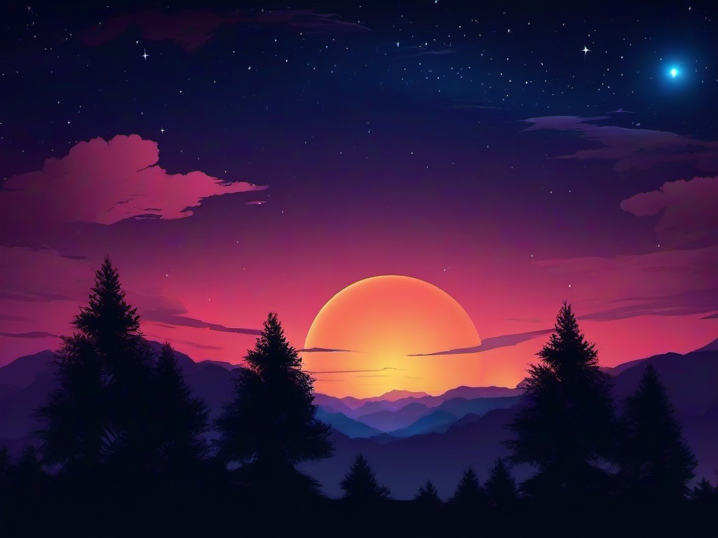 Wallpaper Hd Sky Night  ,desktop background wallpaper