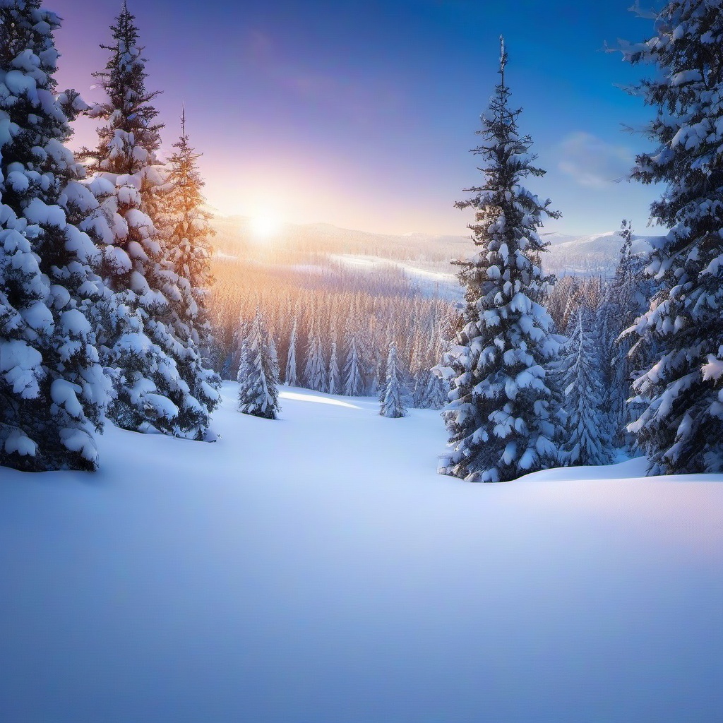 Snow Background Wallpaper - snow background with trees  