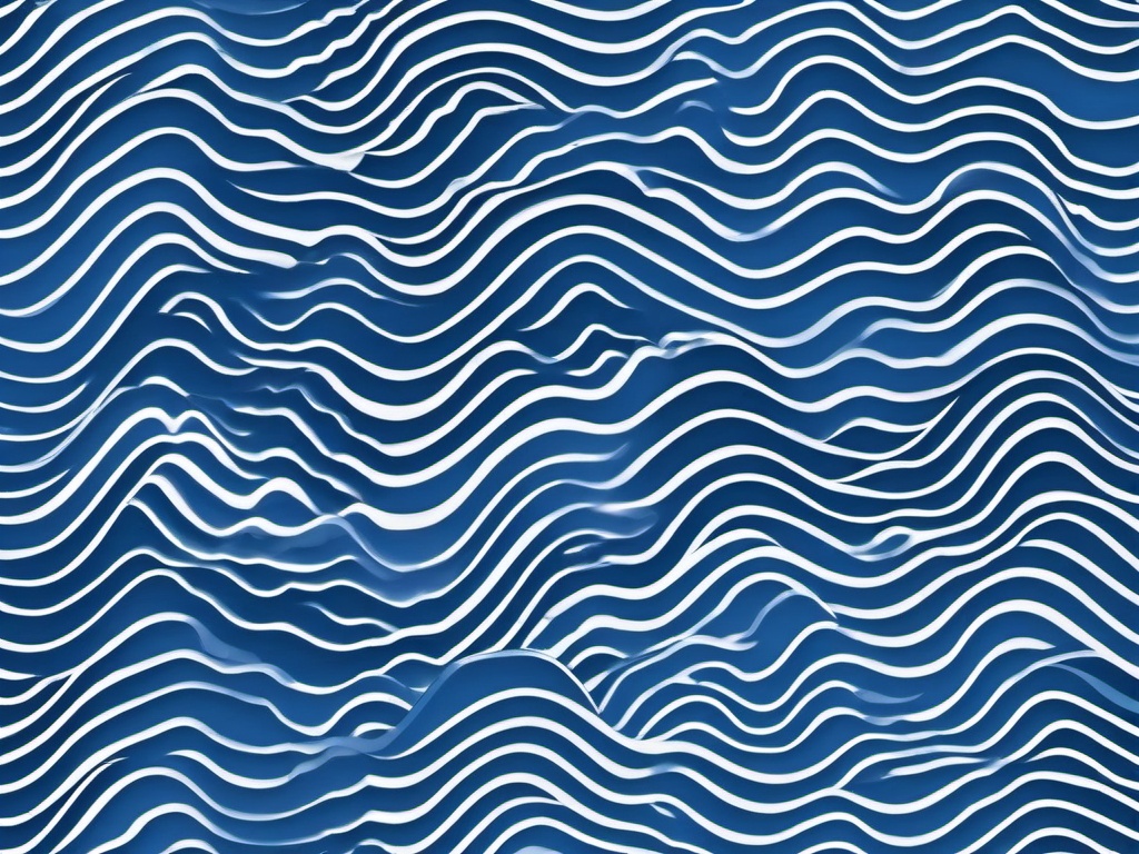 Blue With White Background-Blue background with white wave patterns for an oceanic feel  background wallpaper