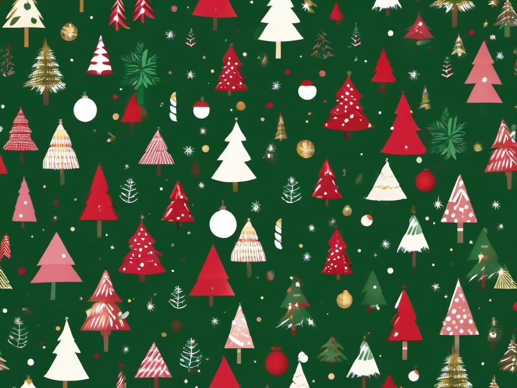 Christmas Tree Background  