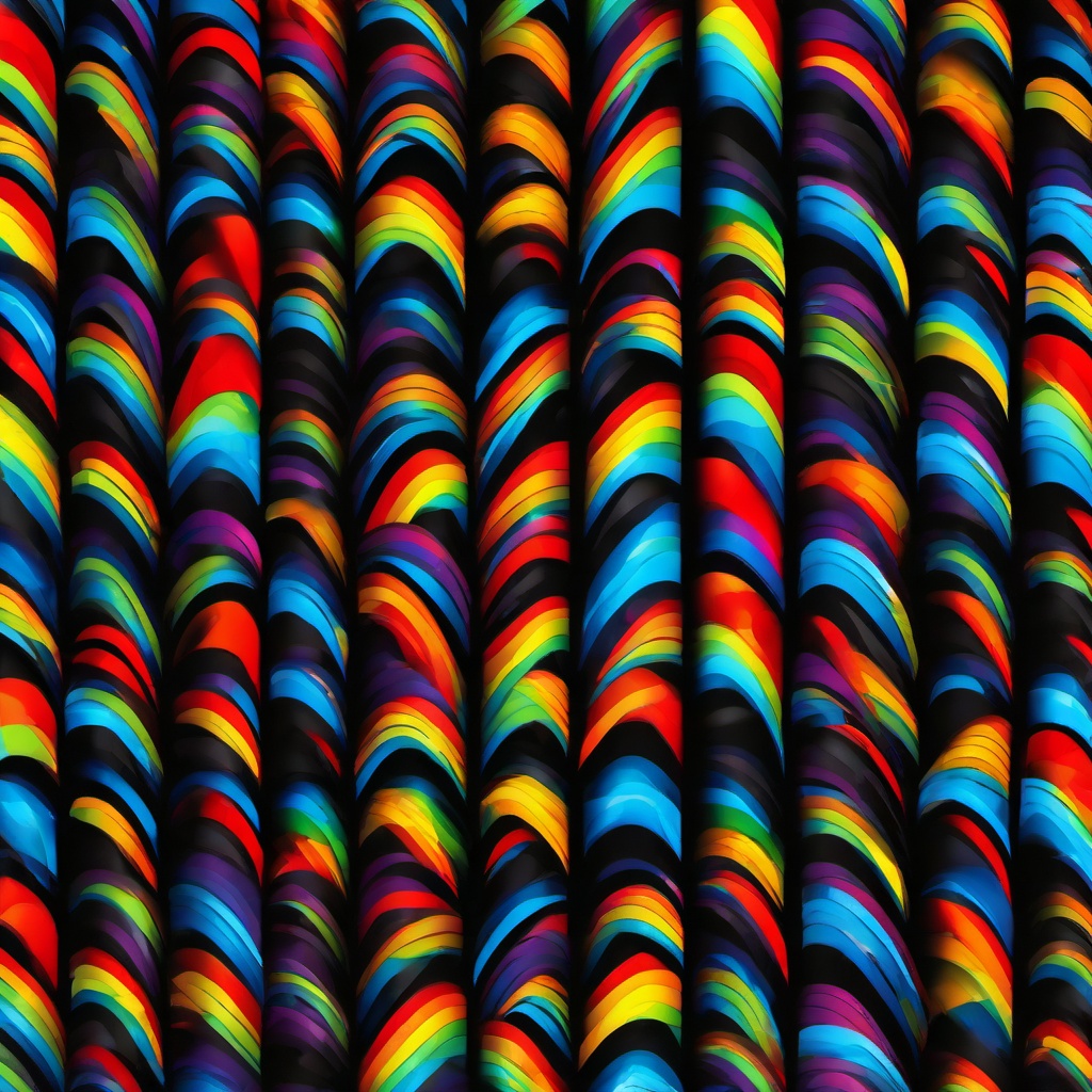 Rainbow Background Wallpaper - black and white rainbow background  