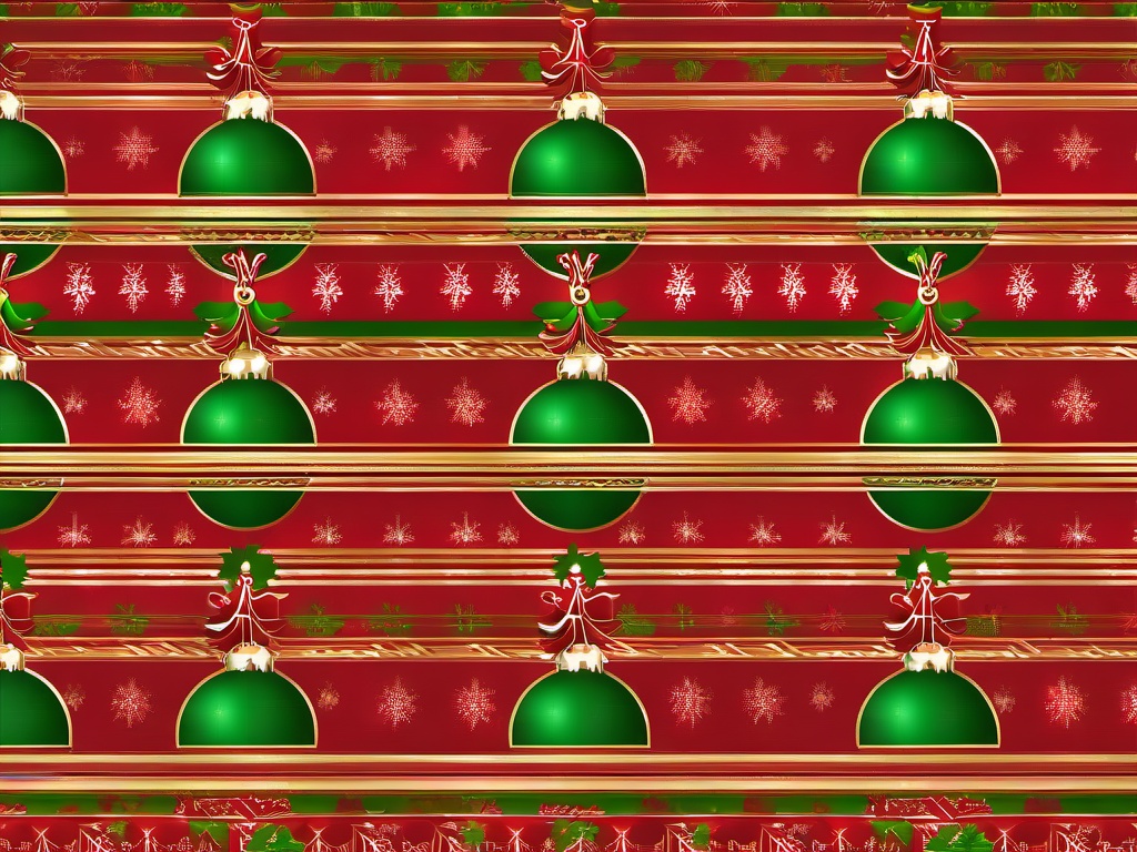 Red And Green Background Christmas  