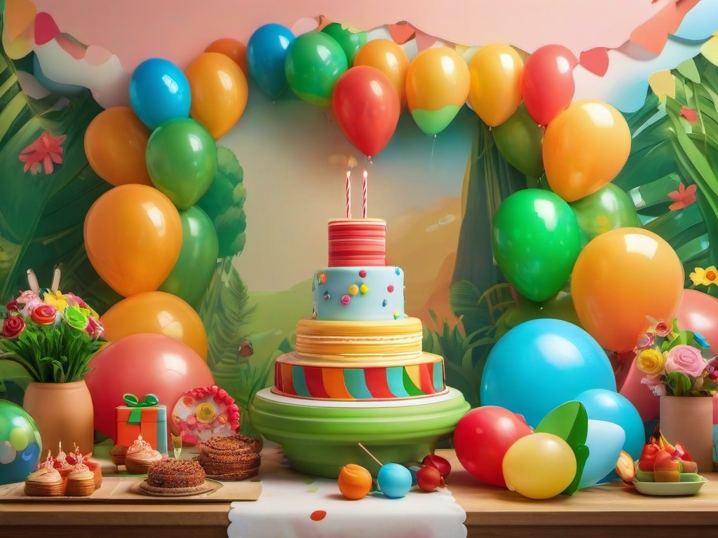 Birthday Background Wallpaper - backdrop cocomelon  