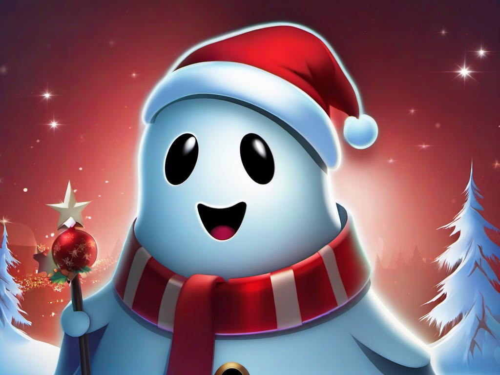 Christmas Ghost Wallpaper  