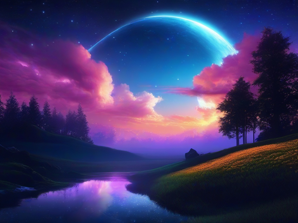 Magic Sky Wallpaper  ,desktop background wallpaper